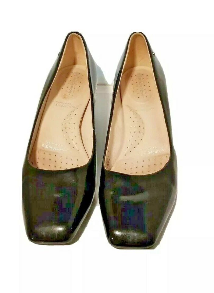 Кожаные удобные туфли на каблуке с амортизацией Rockport размер 9 1/2 - Изображение 4 из 4