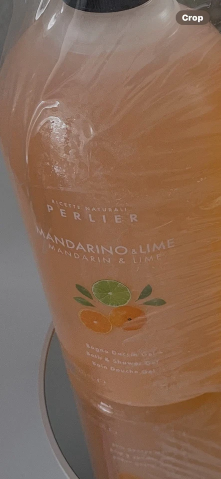 SALE!!! PERLIER Mandarino & Lime 33.8 oz Bath and Shower Gel 2 Pack-NEW SEALED - Image 2 of 2