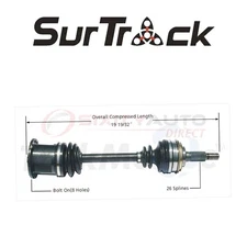 SurTrack TO-8035 CV Axle Shaft for Constant Velocity mn
