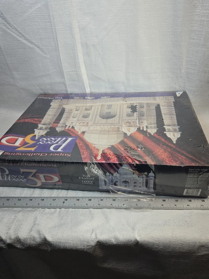 🔥 Puzzle Wrebbit Puzz3D Taj Mahal 3D Super Desafiante 1077 Piezas 1995 Foto 4 de 4