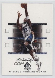 2001-02 SP Authentic Michael Jordan #90 HOF