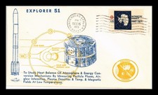 Dr Jim Stamps Orbit Covers Vandenberg Afb 1973 Explorer 51 Event Cover