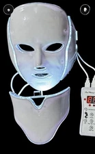 7-1 Colors Led Face Mask Light Therapy Skin Care Light Therapy Face 100% UV Free
