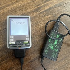 Sony Clie PEG-SJ20 Personal Entertainment Organizer Works When Plugged In 