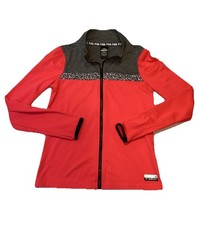 Victoria's Secret PINK Women Jacket M Colorblock Ultimate Activewear Logo