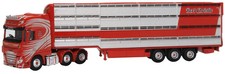 Oxford Diecast 76DXF005 Daf XF Euro 6 Livestock Transporter Truck 1:76 OO Gauge