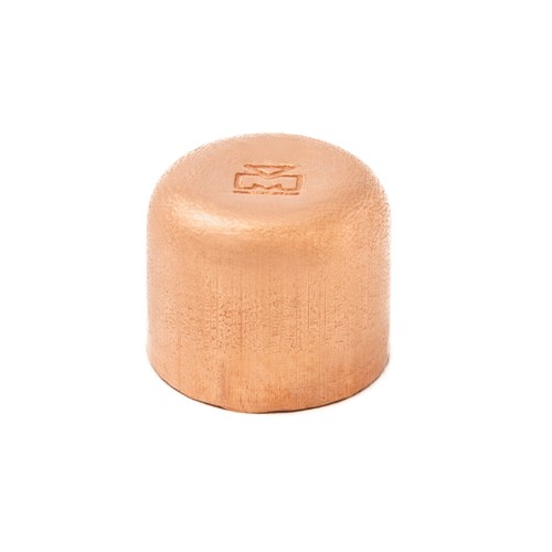 1-1/2" Copper Tube Cap Pipe End Cap Plumbing Fitting Copper Tubing Cover