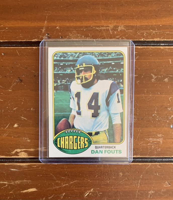 💎Dan Fouts 1976 Topps (HOF) San Diego Chargers #128💎