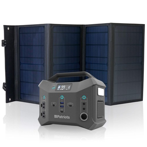 Patriot Power Sidekick Solar Generator & 2 Solar Panel Pre-Owned