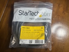 ? StarTech.com 2m VGA Cable ? HD15 Male to HD15 Male ? High Density D-Sub ?