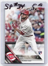 2016 Topps Update #US34b Cody Reed : Batting (vertical)
