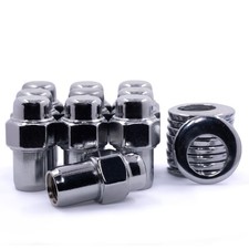 20 Lug Nuts 12 Chrome Mag Wheel Nut .75 Shank Cragar