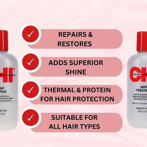 CHI Infra Shampoo & Treatment Set 6 oz - Picture 4 of 8