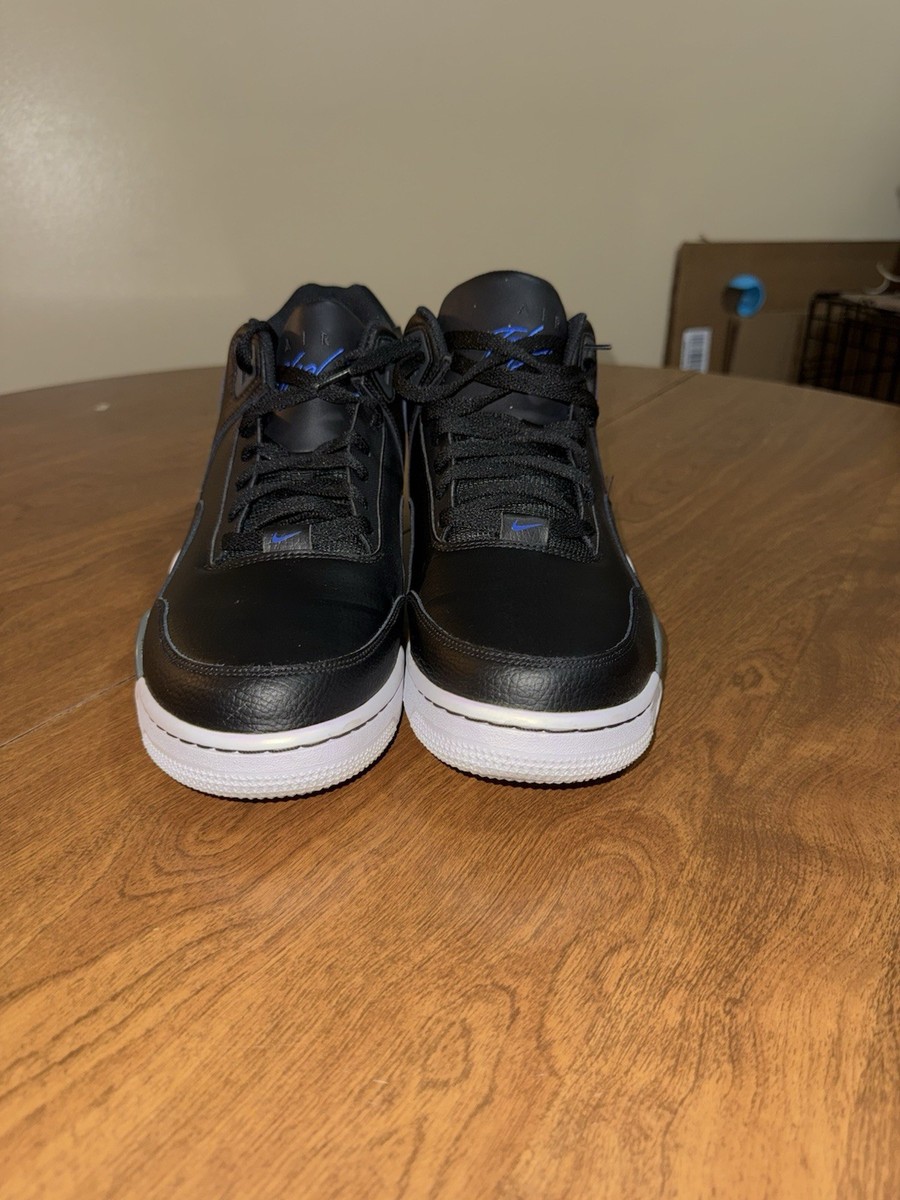 Nike Flight Legacy Leather Black Blue Men Sz 15 (No Crease) | eBay