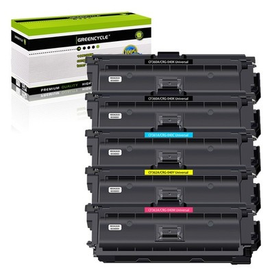 5× CRG040 Color Toner Set fit for Canon 040 Satera LBP712Ci image CLASS LBP712DN