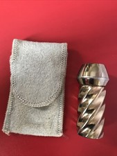 1940 Pat Date DeVilbiss Brass Purse Atomizer With Original Flannel Case Perfume