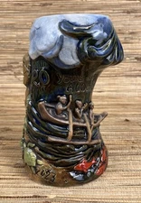 Hukilau 2023 Tiki Mug “20 Years Of Aloha” Eekum Bookum #17 6.25" New