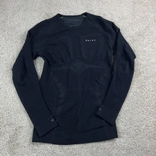 Falke Shirt Mens Large Black Base Layer Compression Skiing Outdoors Thermal