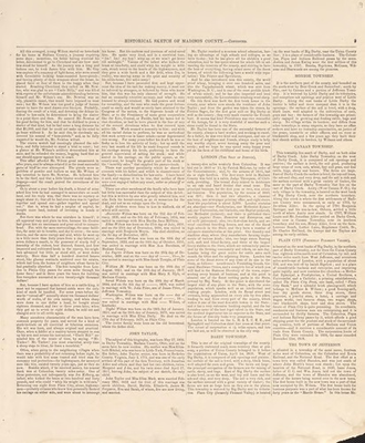 #ad Historic Sketch of Madison County 4 from Caldwell#x27;s Atlas of Madison County O $34.95