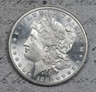 1882-CC Morgan Dollar Nice Uncirculated No Problems Carson City Gem! #4FOR