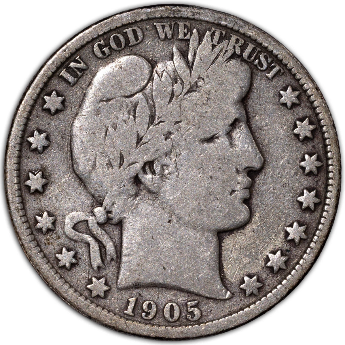 1905 Year Barber Half Dollars (1892-1915) for sale | eBay