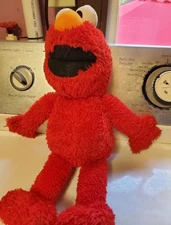 Sesame Street Elmo Red Plush Stuffed Toy 14 Inches NWT