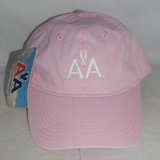 NWT American Airlines AA Logo Pink Baseball Hat Cap