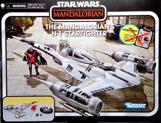 N 1 STARFIGHTER "THE MANDALORIAN" STAR WARS THE VINTAGE COLLECTION VON HASBRO