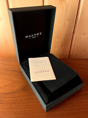 DALVEY HALBSAVONNETTE-SKELETAL-TASCHENUHR Perlmutt Neu (günstiger wg. Gravur)