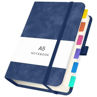 Notizbuch A5 Blanko  360 Seiten Notebook Leder PU  14x21cm Leere Seiten Notiz...