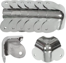 Reliable Hardware Company RH-1520-8-A Set of 8 2-Leg Amp/Cabinet Corners, Nickel