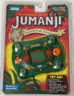 Vintage Jumanji LCD Handheld Electronic Game 1996 By Parker Bros New And Sealed