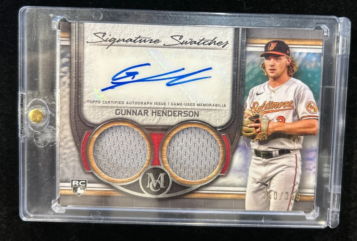 2023 Topps Museum Collection - Gunnar Henderson #SWDRA-GH for sale