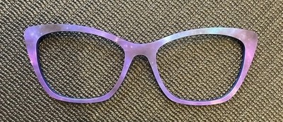 Authentic PAIR Eyewear Cosmic Cat Eye Magnetic Eyeglass Frame Topper for Wanda