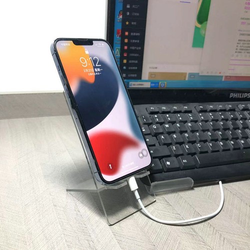 Transparent Cell Phone Holder Acrylic Display Stand Clear Phone Rack Stand - Picture 5 of 12