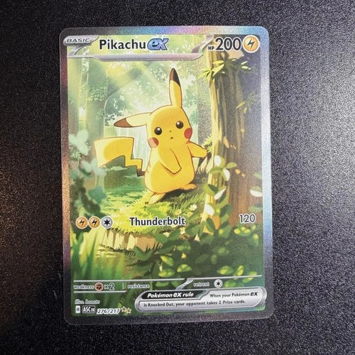 Pokemon 2025 Pikachu ex 276/217 SIR Ascended Heroes