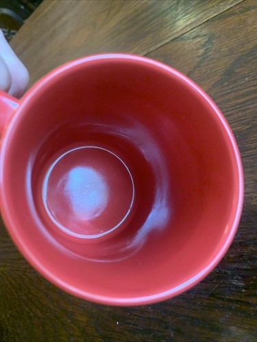 Starbucks New TEAVANA 2015 Red Tea Mug W/ Square Circle Handle~14 Ounces - Picture 13 of 21