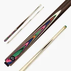 Baize Master Kingsley 2 Piece UV Printed Snooker and Pool Cue with 9.5mm Tip