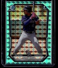 ROLDY BRITO 2026 BOWMAN CHROME PROSPECT AQUA GEOMETRIC REFRACTOR 118/125
