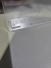 Clear Rigid / Hard Plastic Vertical Badge Holder - Top Load Insert AC-915 