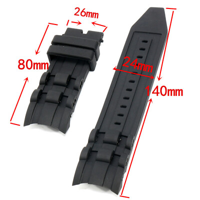 #ad #ad USA 26mm Rubber Black Replacement Watch Band Strap For Invicta Pro Diver 6977 78 $10.99