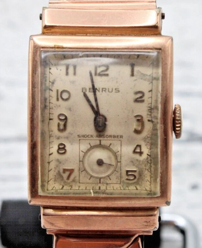 Benrus 2025 square watch