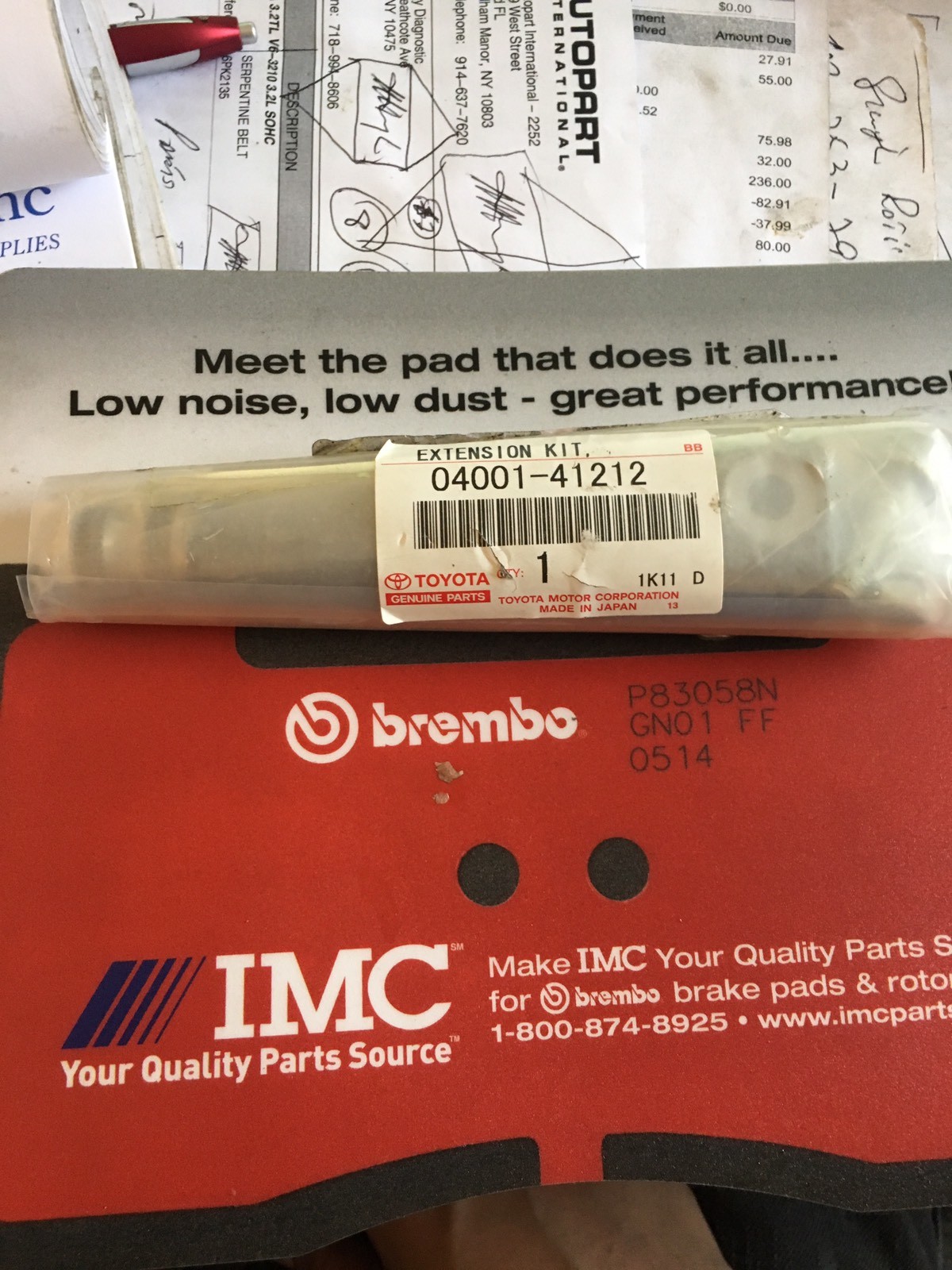 Genuine Extension Kit Steer 04001-41212 | eBay