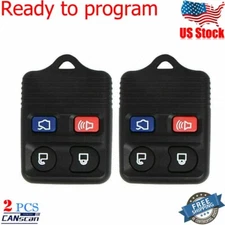 For Ford Replacement Alarm Remote Keyless Entry Control Key FOB Clicker 4 Button