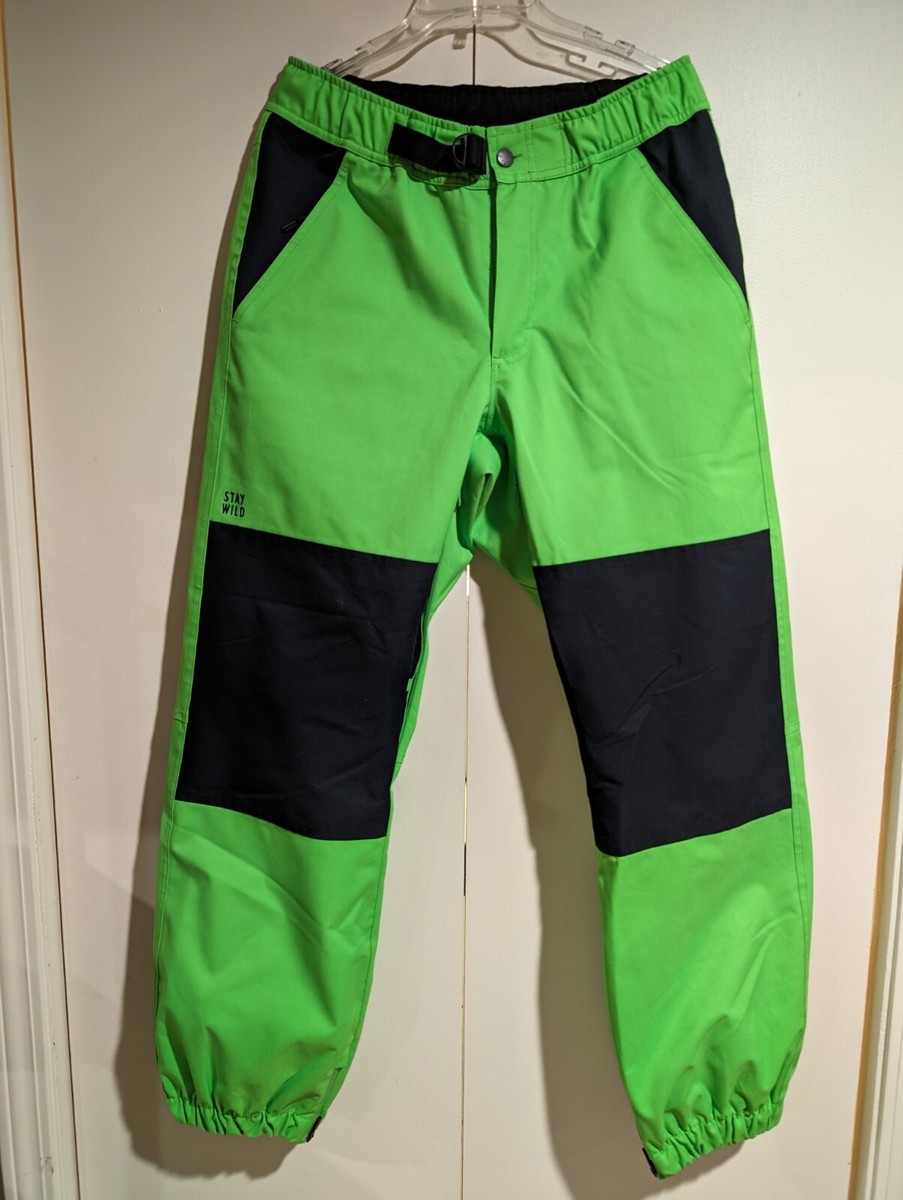 Airblaster Elastic Boss Snow Pants Men's Size M Green