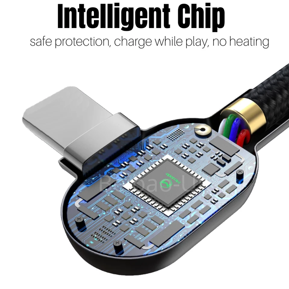 For iPhone 14 13 12 Pro Max 8 7 6 Type C To iPhone Cable Heavy Duty Charger Cord - Image 3 of 4