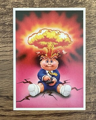 2025 Garbage Pail Kids Adam Bomb 8a Blasted Billy Final Art Kids