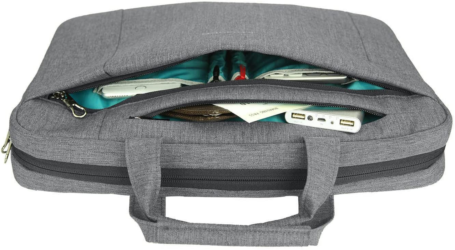 KROSER Laptop Bag 15.6 Inch Briefcase Shoulder Bag Water Repellent