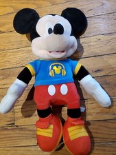 Disney Mickey Mouse Club House Plush Singing Mickey Interactive Hot Dog song