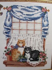 Designs For The Needle Counted Cross Stitch Kit - Cat Friends 5252